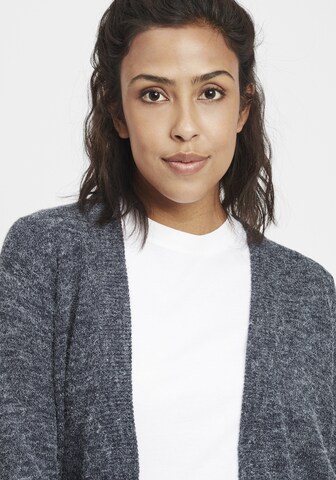 Oxmo Knit Cardigan 'Neli' in Blue