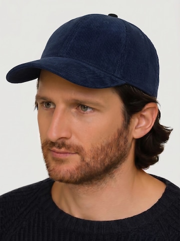 Lou-i Cap 'Cord Basecap aus Bio-Baumwolle' in Blue