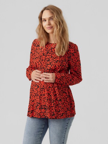 MAMALICIOUS Bluse 'NORA' in Rot: predná strana