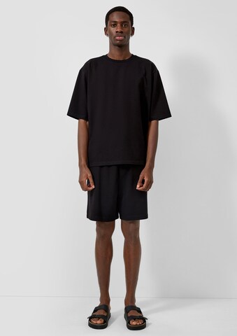 QS Regular Shorts in Schwarz