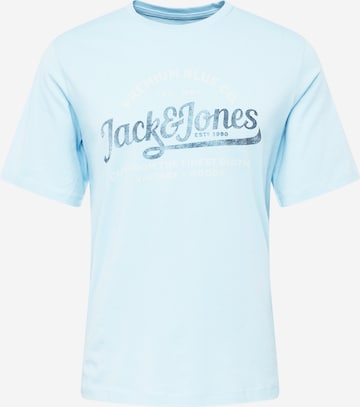 JACK & JONES Tričko 'LOUIE' - Modrá: predná strana