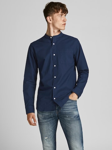 JACK & JONES Regular Fit Hemd in Blau: predná strana