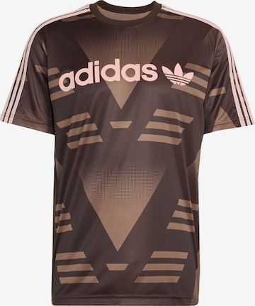 ADIDAS ORIGINALS - Camiseta de fútbol 'BRUISED BANANA' en marrón: frente