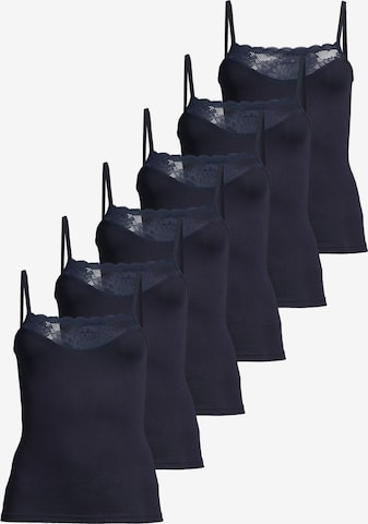 CON-TA Unterhemd 'Modal' in Blau: Vorderseite