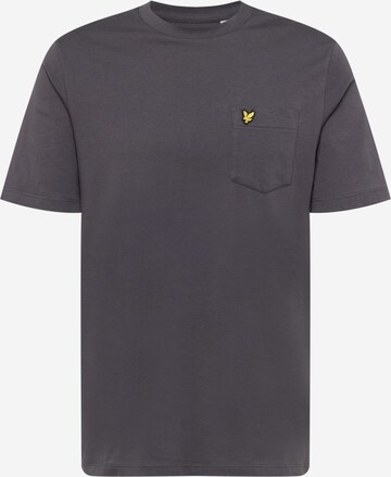 Lyle & Scott Μπλουζάκι σε γκρι: μπροστά