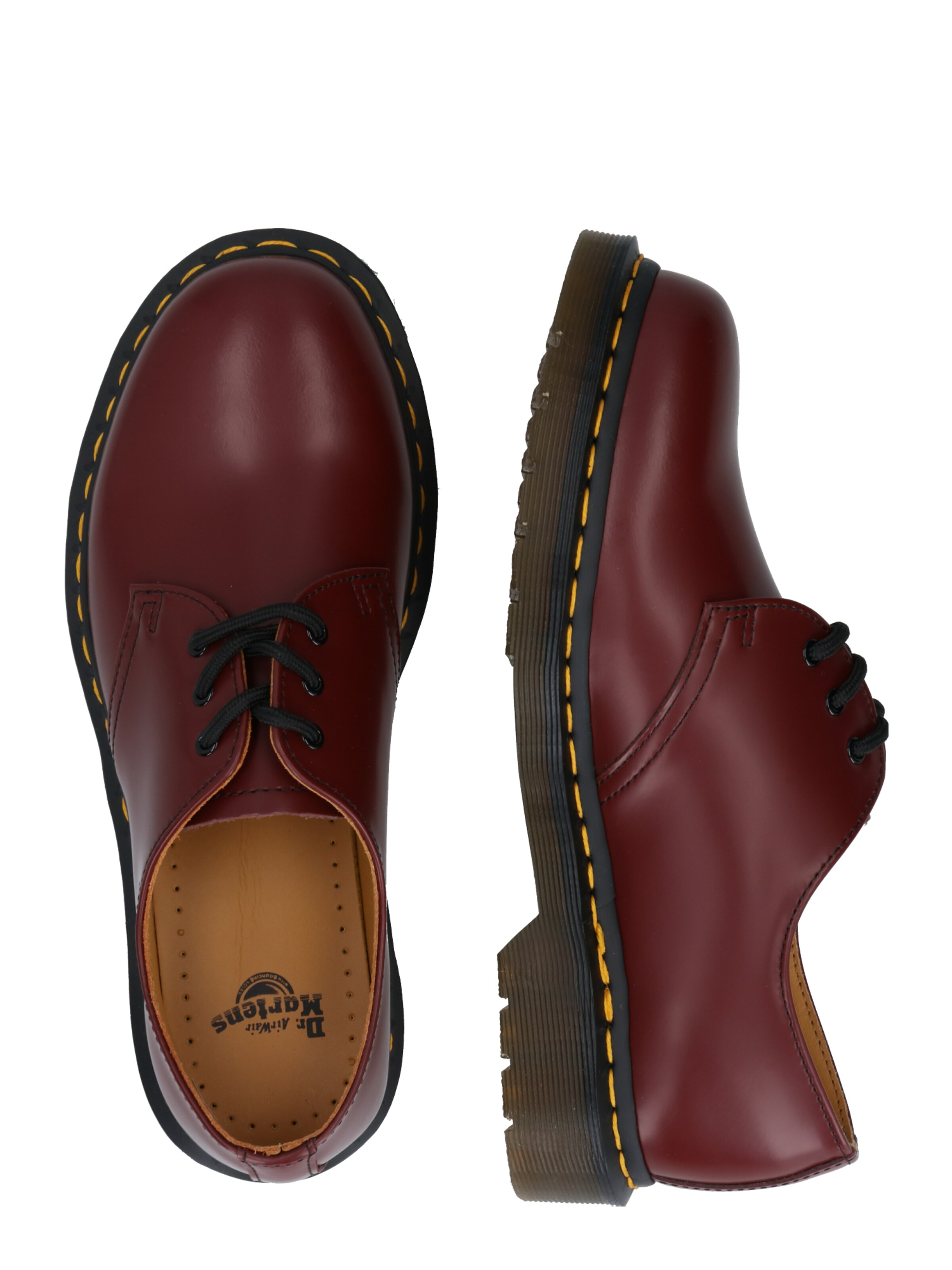 Dr. Martens Nauhakengät '1461' värissä punainen