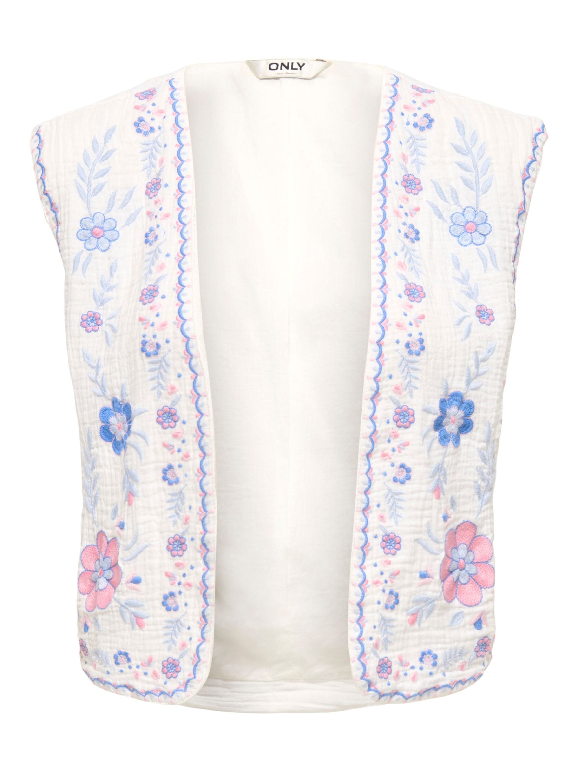 ONLY Vest 'ONLThyra' in White: front