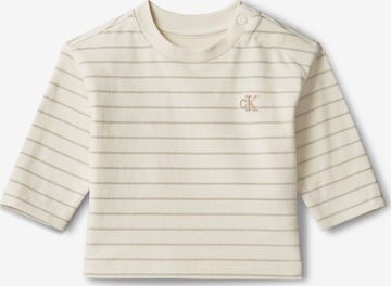regular Maglietta di Calvin Klein Jeans in beige: frontale