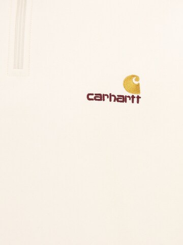 Carhartt WIP Regularny krój Bluzka sportowa 'American Script' w kolorze biały