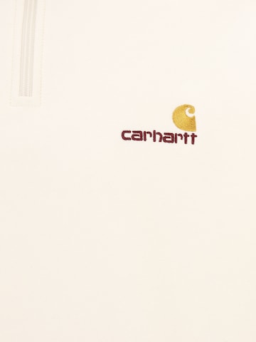 Carhartt WIP - Regular Fit Sweatshirt 'American Script' em branco