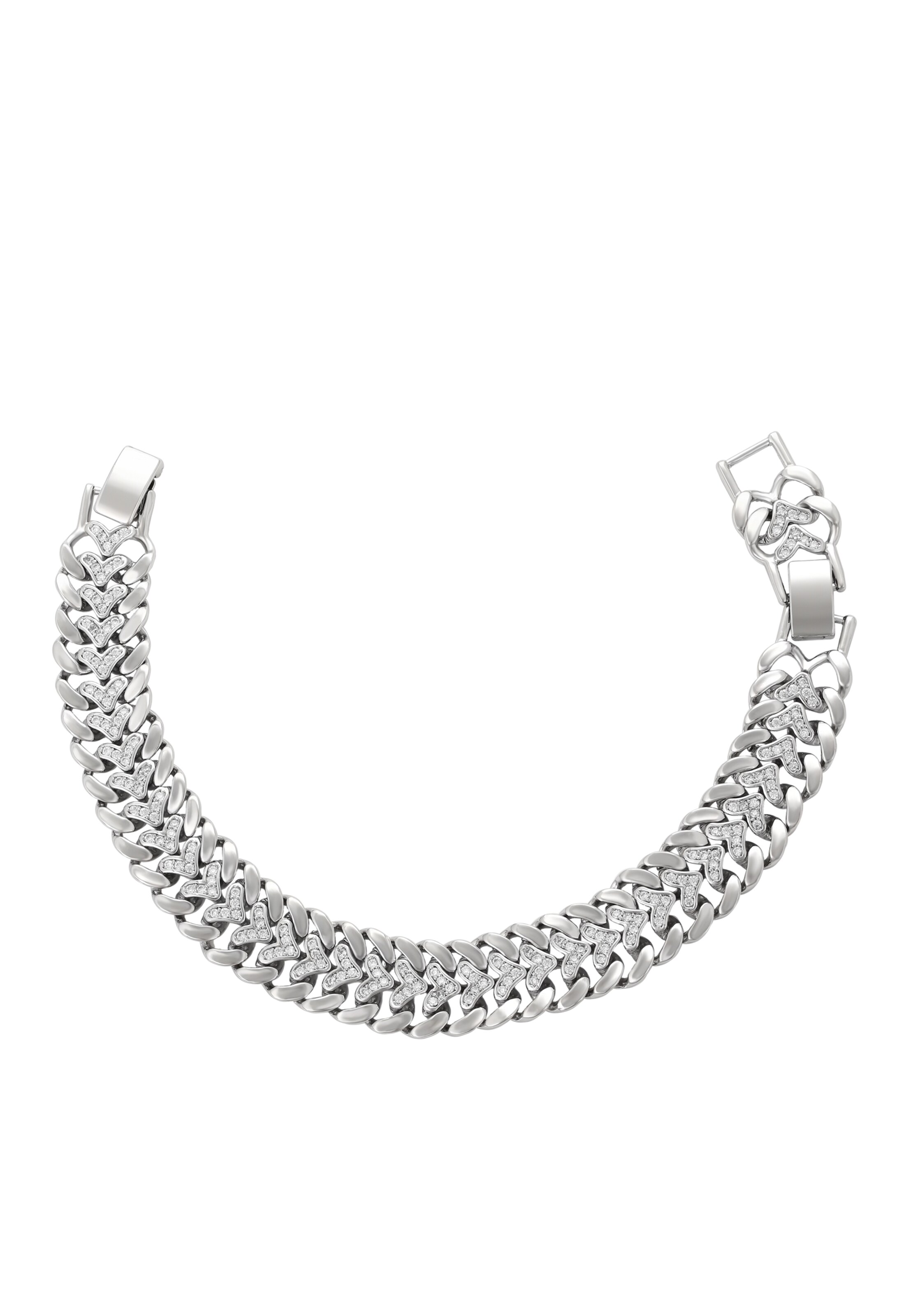 Bracelet faina en argent : devant