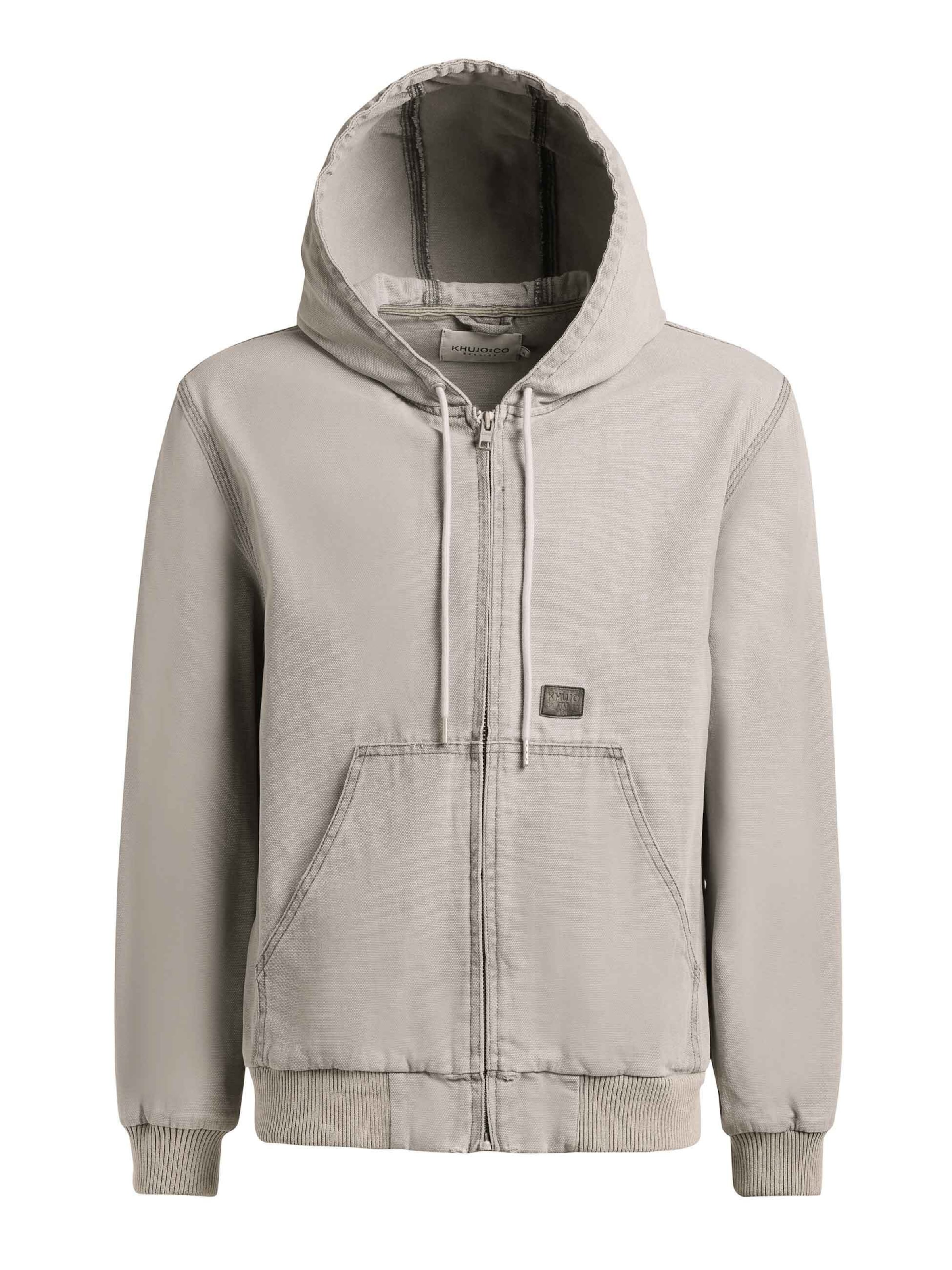 khujo Between-season jacket 'Rhiis' in Grey: front