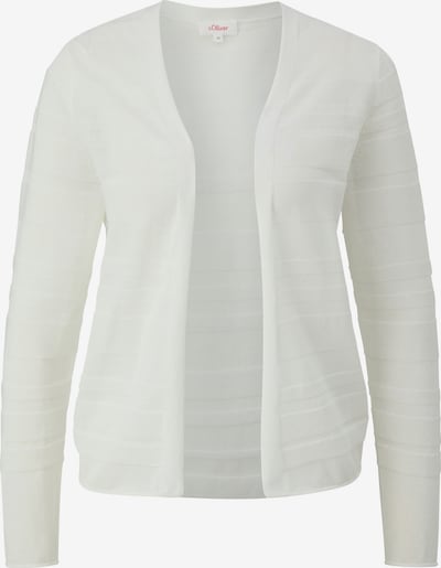 s.Oliver Strickjacke in offwhite, Produktansicht