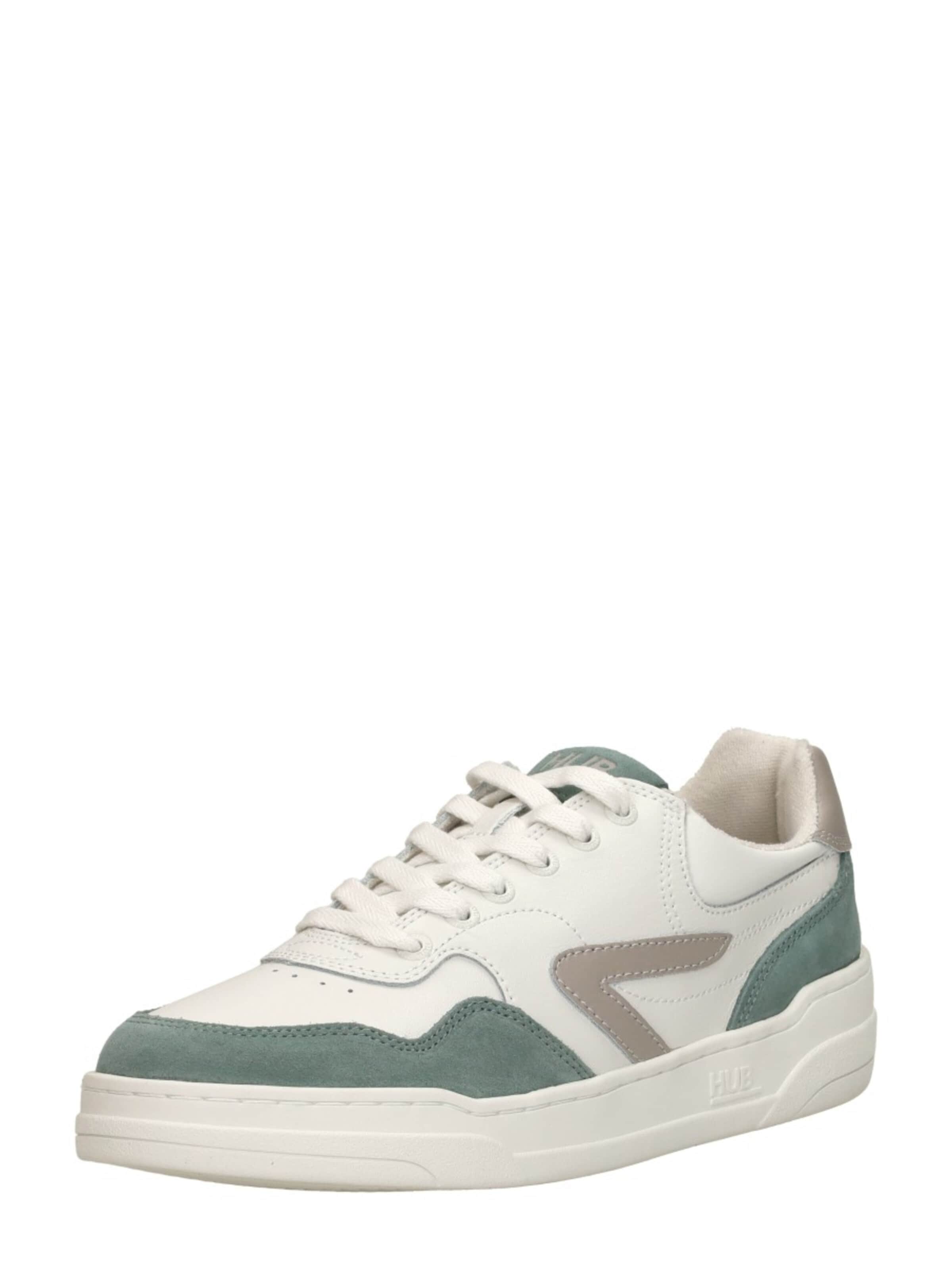 HUB Sneakers laag 'Court L68' in Groen: voorkant