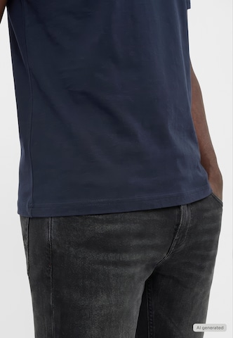 MUSTANG Shirt ' Austin ' in Blau