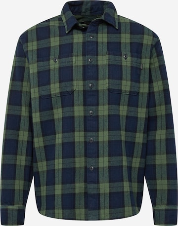 Dockers Regular fit Button Up Shirt in Blue: front