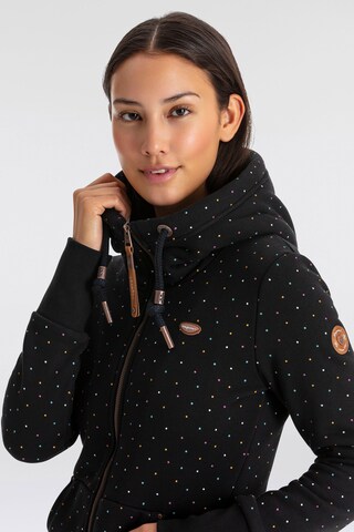 Ragwear Sweatjacke in Schwarz