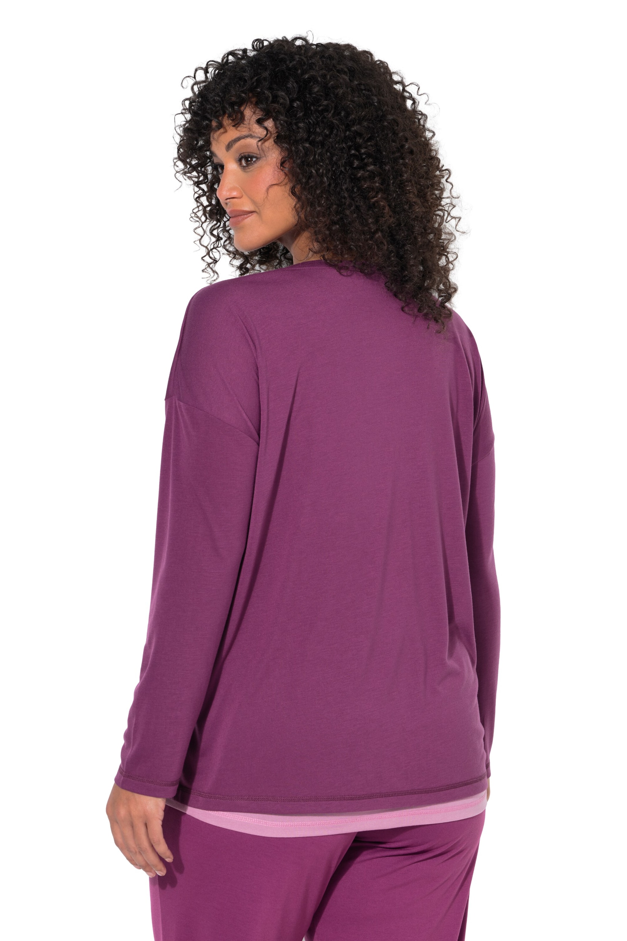 Ulla Popken Shirt in Lila