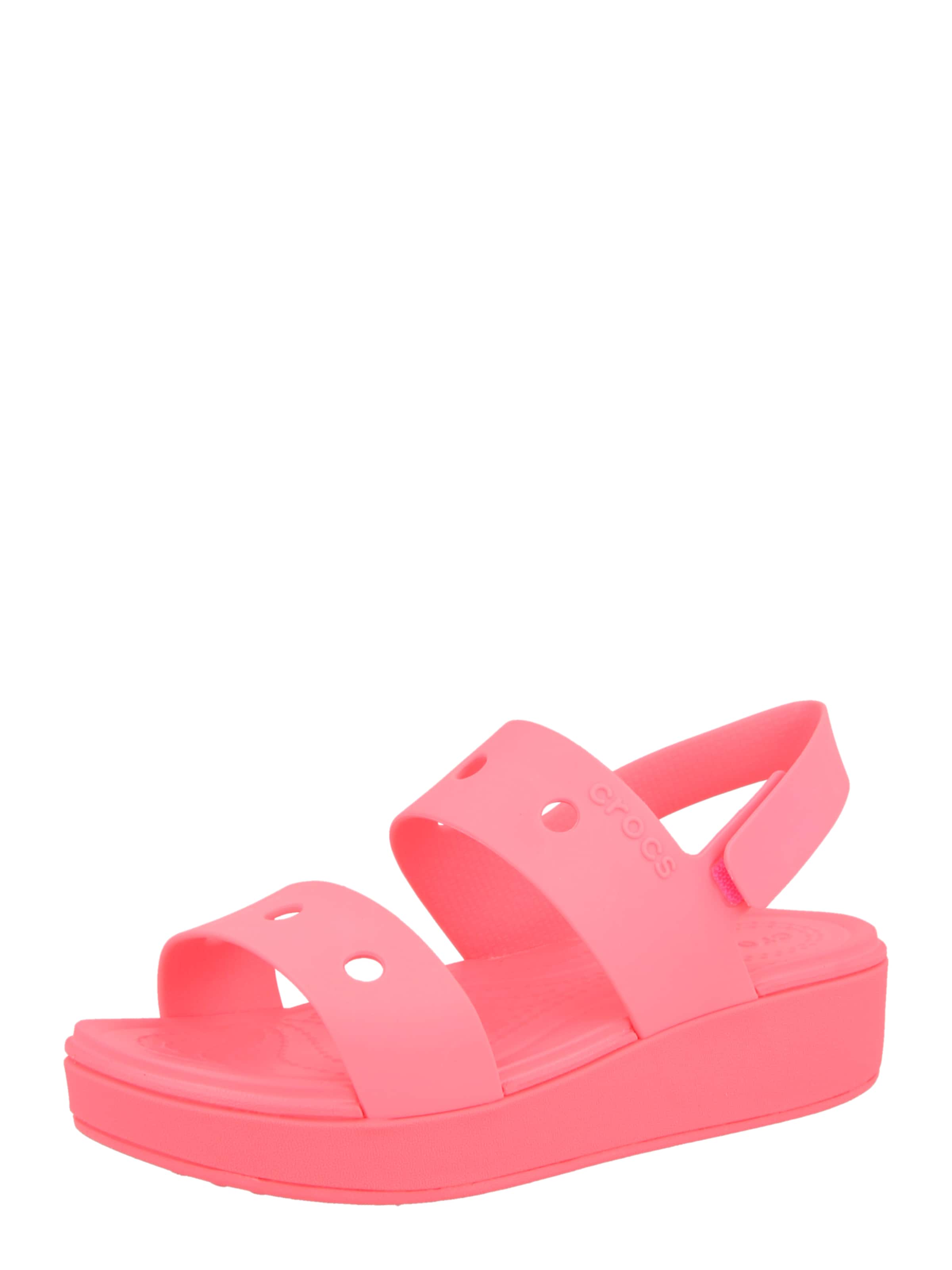 Crocs Босоножки 'Brooklyn' в Ярко-розовый: спереди