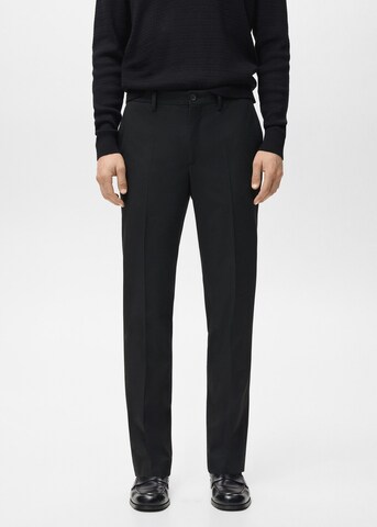 MANGO MAN Slimfit Hose 'Stanford' in Schwarz: Vorderseite