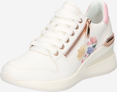 ALDO Platform trainers 'ADWIWIAH' in Light blue / yellow gold / Pink / White, Item view