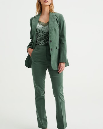 WE Fashion Normalny krój Spodnie w kolorze zielony