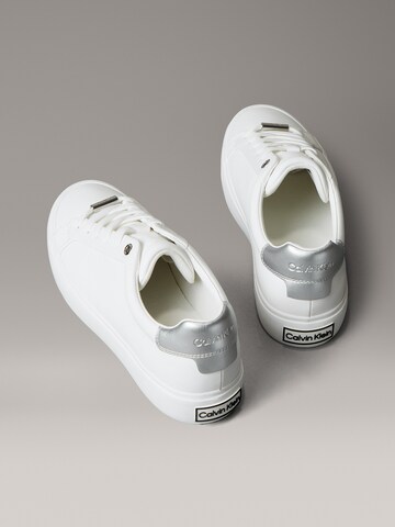 Calvin Klein Platform trainers in White