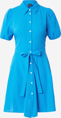 Robe-chemise 'DICTHE' VERO MODA en bleu : devant