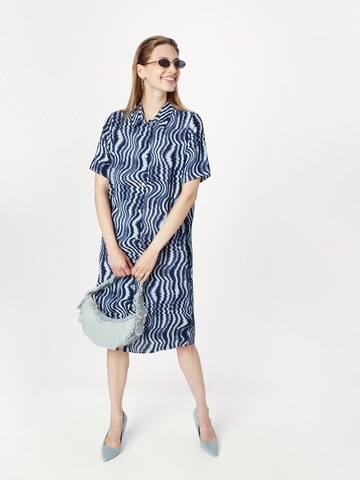 Monki Shirt dress in Blue