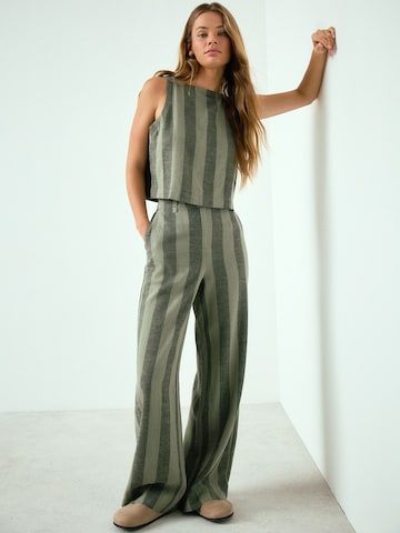 Next Wide leg Trousers in Green