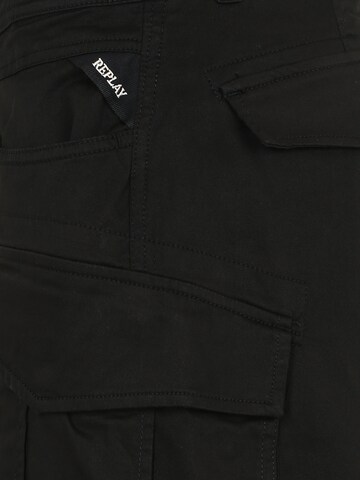 regular Pantaloni cargo 'Joe' di REPLAY in nero