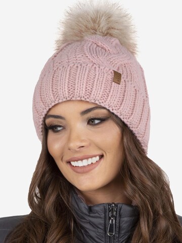 Vivisence Beanie '7014 Set' in Pink