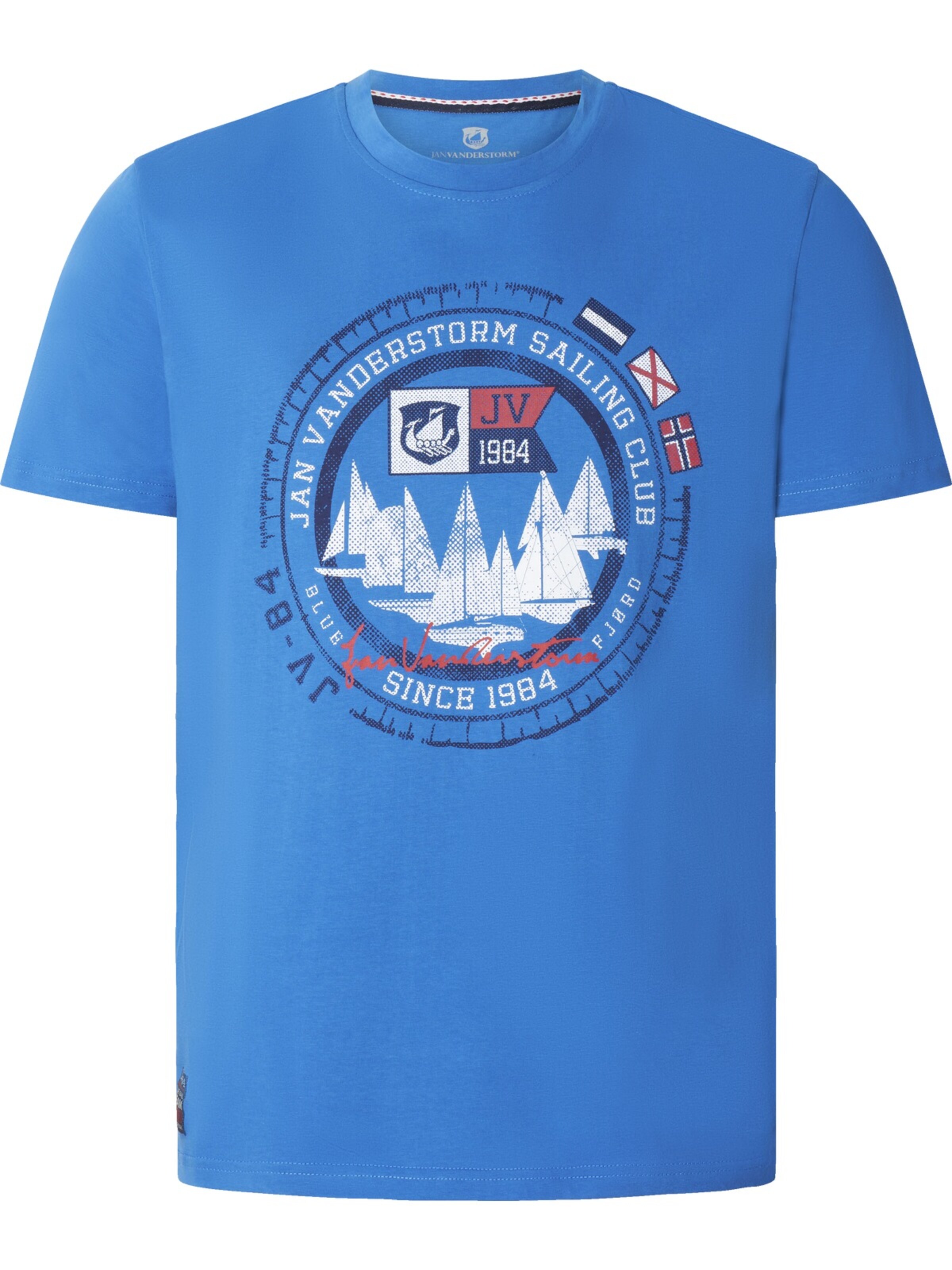 Jan Vanderstorm Shirt 'Terno' in Blue: front