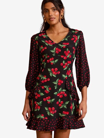love & roses Dress in Black: front