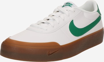 Sneaker bassa 'Court Shot' di Nike Sportswear in bianco: frontale