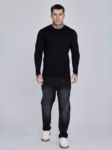 T-Shirt SikSilk en noir
