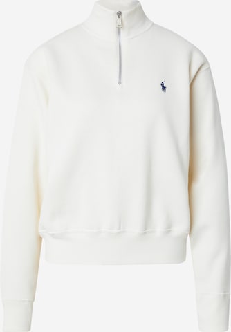 Sweat-shirt Polo Ralph Lauren en beige : devant