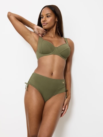 TRIUMPH Balconette Bikini Top ' Summer Twist ' in Green
