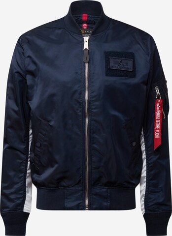 ALPHA INDUSTRIES Jacke in Blau: predná strana