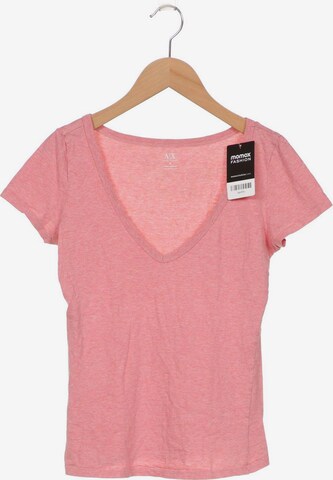 ARMANI EXCHANGE T-Shirt S in Pink: predná strana