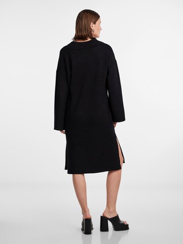 Y.A.S Knitted dress 'Abelia' in Black