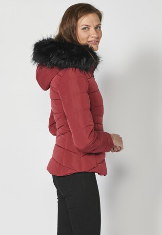 KOROSHI Winterjacke in Rot