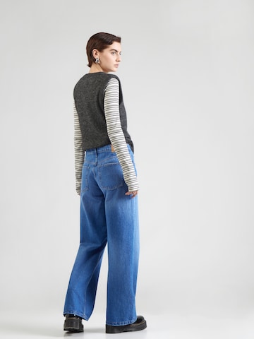 WEEKDAY Wide Leg Farkut 'Imoo' värissä sininen