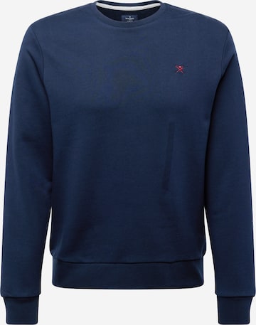 Hackett London Sweatshirt 'CLASSIC' in Blauw: voorkant