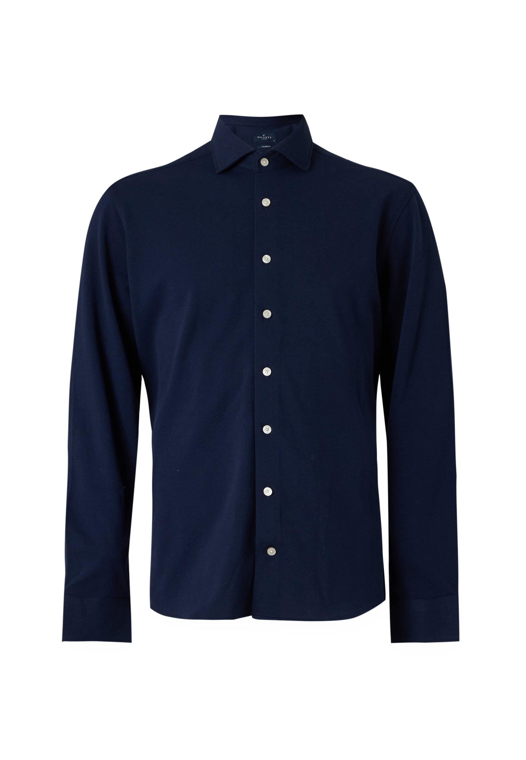 Coupe regular Chemise Hackett London en bleu : devant
