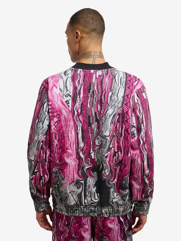 Carlo Colucci Sweatshirt ' Dematte ' in Roze