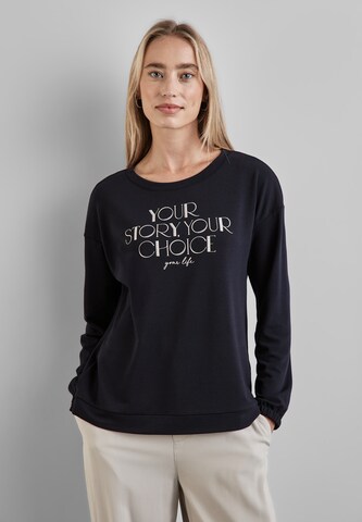 STREET ONE Shirt in Blue: front