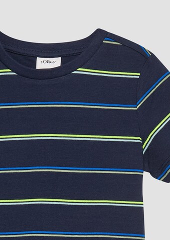 T-Shirt s.Oliver en bleu