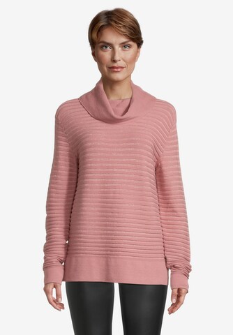 Pull-over Betty Barclay en rose : devant