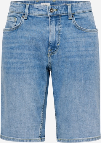 QS Regular Jeans 'John' in Blauw: voorkant